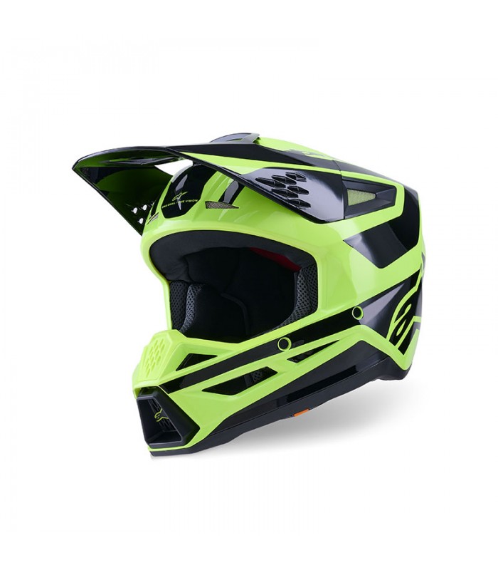Alpinestars SM3 Heat yellow helmet