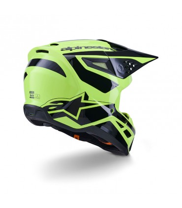 Casque cross Alpinestars SM3 Heat jaune