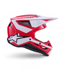 Casque cross Alpinestars SM3 Heat rouge