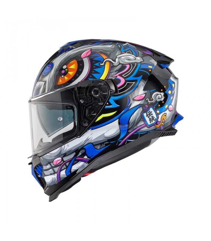 Premier Typhoon LY 18 blue helmet