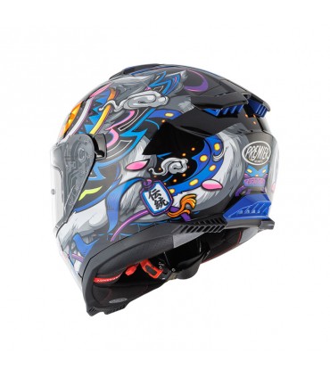 Casque Premier Typhoon LY 18 bleu