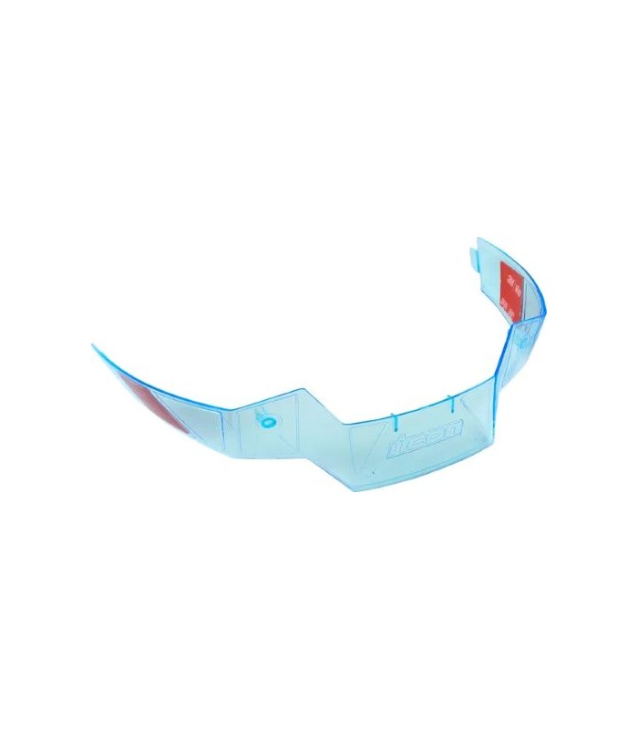 Icon Airflite rear spoilers Dayglo blau