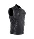 John Doe Storm Leather Vest Black