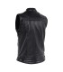 John Doe Storm Leather Vest Black