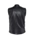 John Doe Storm Leather Vest Black
