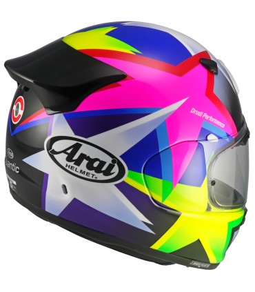 Arai Quantic Star multicolor helmet