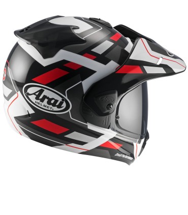 Arai Tour-X5 Match red helmet