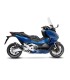 LEOVINCE Honda Forza (2021-25) Inox Black CH - Slip-On - Endcap Carbon