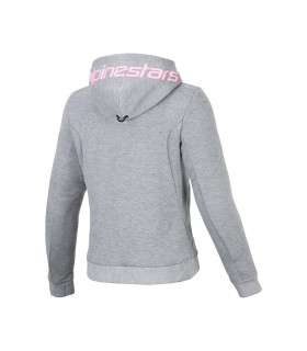 Hoodie Alpinestars Stella Chrome V2 Sport grau