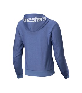 Hoodie Alpinestars Stella Chrome V2 Sport blau
