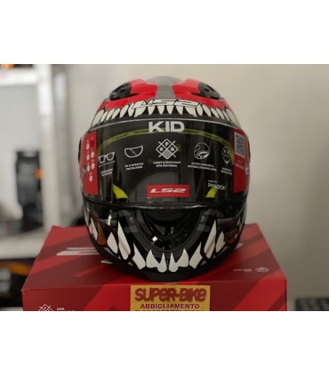 LS2 OF812 Kid Punk Level helmet