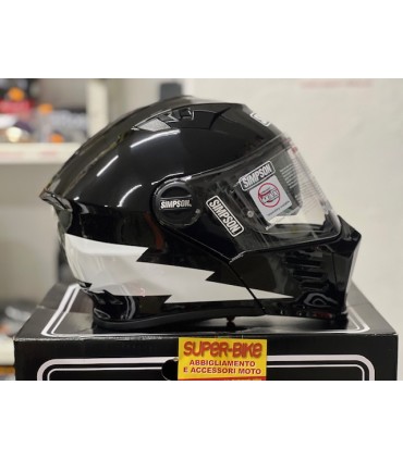 Simpson Darksome Hellfire flip up helmet