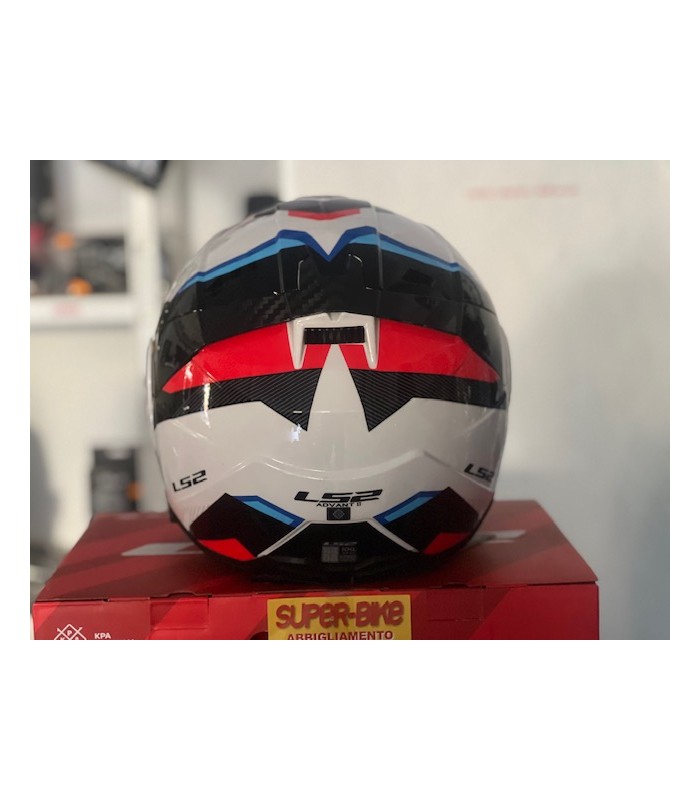 Casque LS2 FF910 Advant 2 Triple bleu rouge