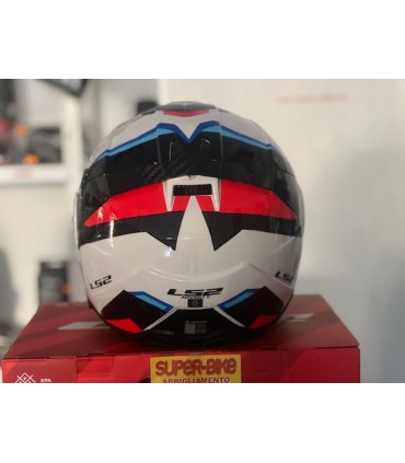 Casque LS2 FF910 Advant 2 Triple bleu rouge
