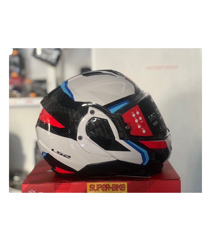 Casque LS2 FF910 Advant 2 Triple bleu rouge