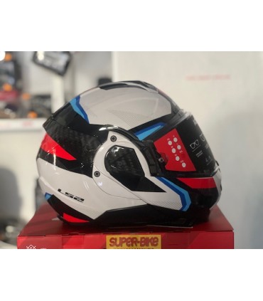 LS2 FF910 Advant 2 Triple blue red helmet