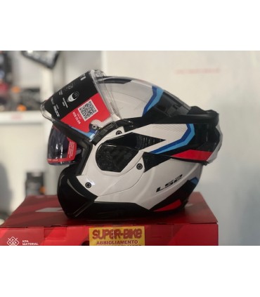 LS2 FF910 Advant 2 Triple blue red helmet