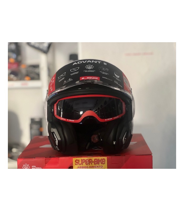 LS2 FF910 Advant 2 Triple blue red helmet