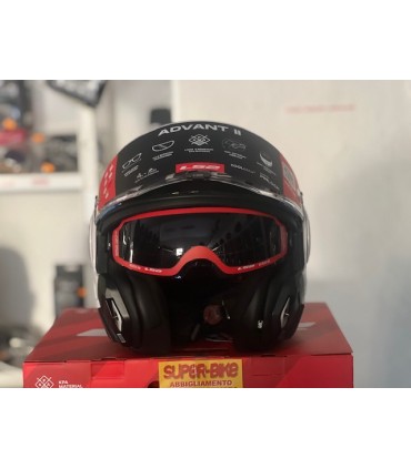 LS2 FF910 Advant 2 Triple blue red helmet