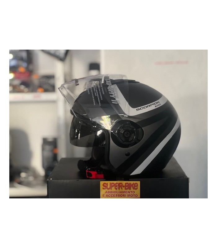 Casco Scorpion Exo City 2 Riva grigio opaco