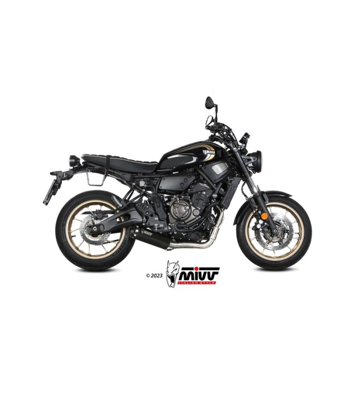 Komplett-Auspuffanlage Mivv HR-1 Yamaha XSR 700 (2021-24) zulassung