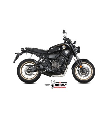 Full exhaust Mivv HR-1 Yamaha XSR 700 (2021-24) approved