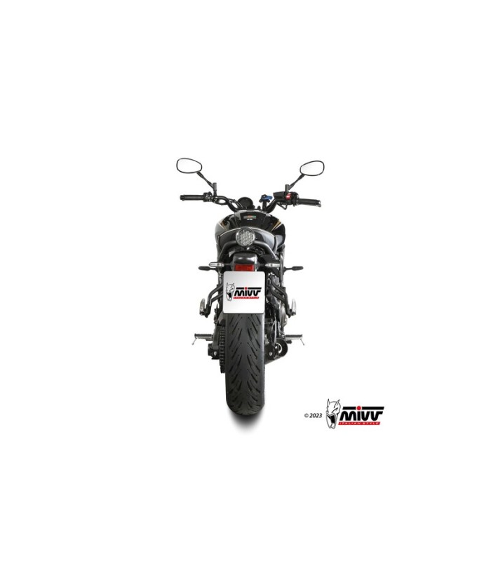 Komplett-Auspuffanlage Mivv HR-1 Yamaha XSR 700 (2021-24) zulassung