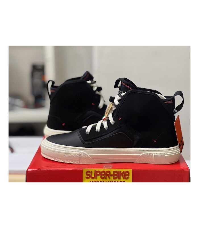 Scarpe moto Falco Starboy 4 nere bianche