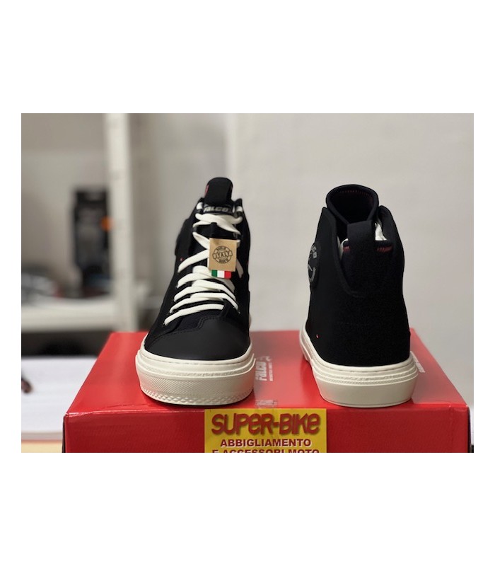 Scarpe moto Falco Starboy 4 nere bianche