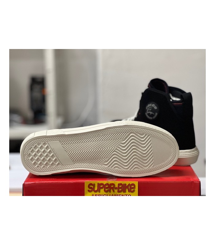 Scarpe moto Falco Starboy 4 nere bianche