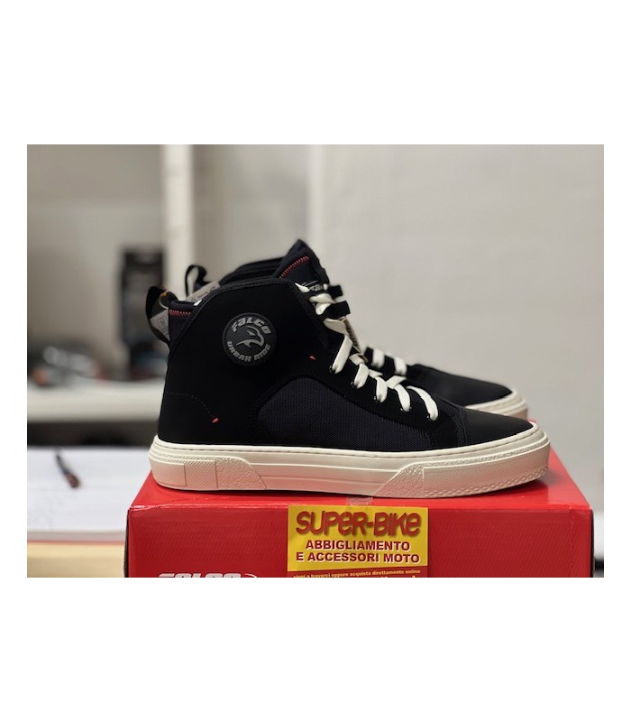 Scarpe moto Falco Starboy 4 nere bianche