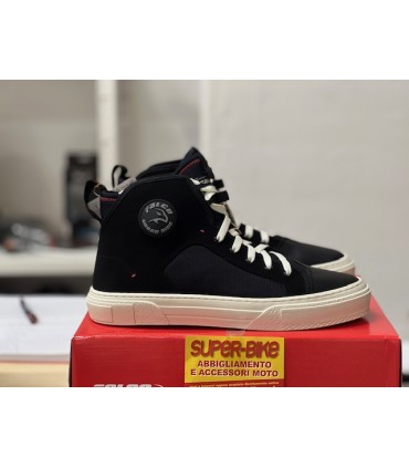 Motorrad shuhe Falco Starboy 4 schwarz weiss