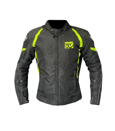 Giacca donna moto Berik Nylon giallo