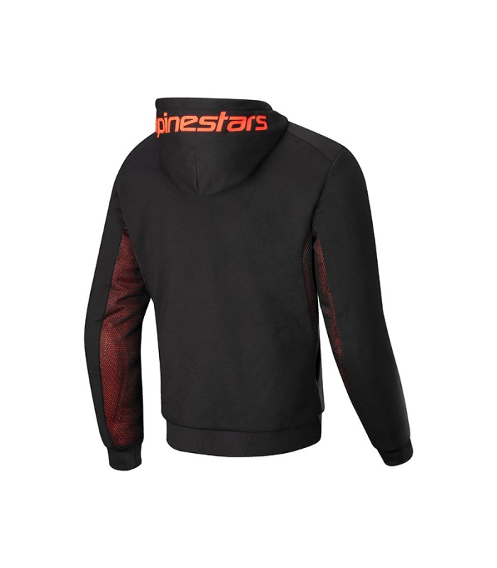 Felpa moto Alpinestars Chrome Air Sport nero
