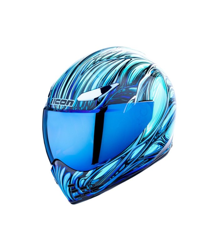 Casco Icon Domain Nouveau blu