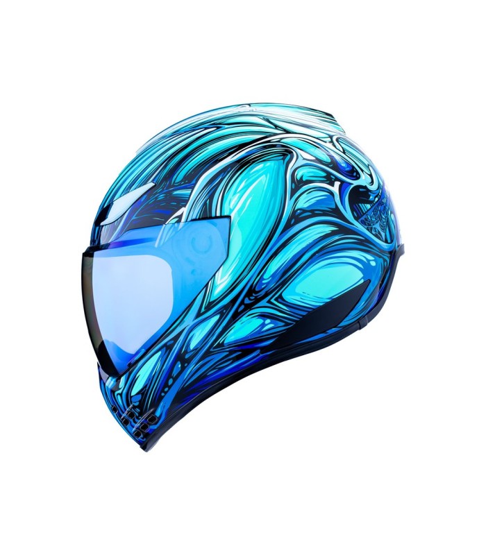 Casco Icon Domain Nouveau blu