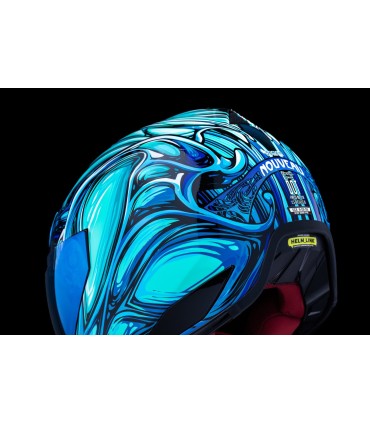 Casque Icon Domain Nouveau bleu