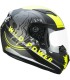 Casque enfant Cgm 265g LUCKY WILD noir jaune matt