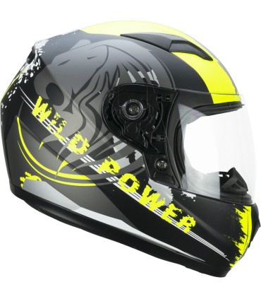 Casque enfant Cgm 265g LUCKY WILD noir jaune matt