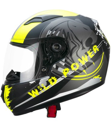 Casque enfant Cgm 265g LUCKY WILD noir jaune matt