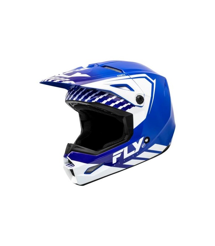 Casco motocross Fly Racing Kinetic Menace blu