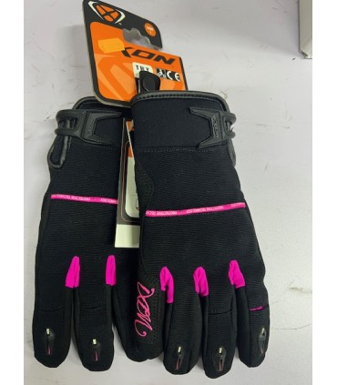 Ixon RS Dry 2 black pink gloves