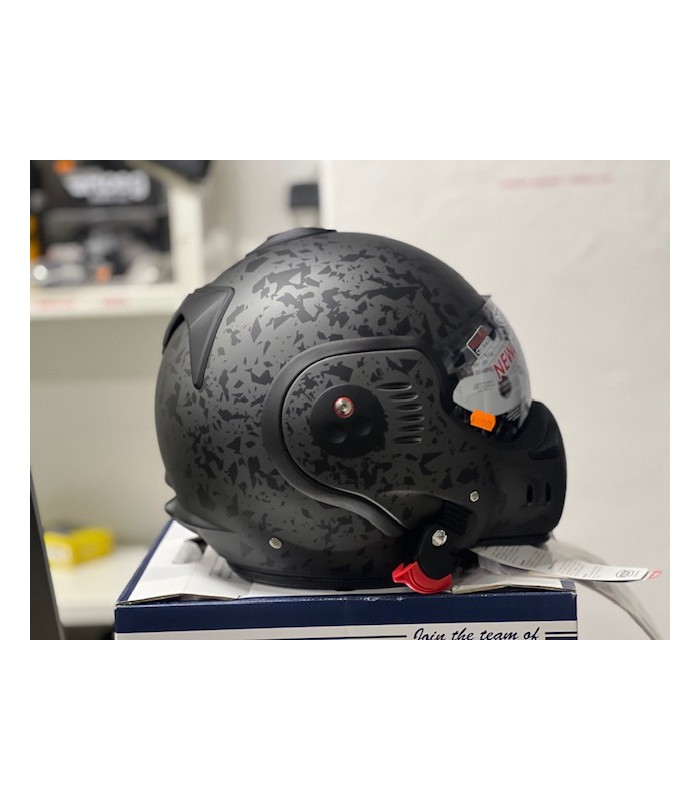 Casco Roof Boxer Alpha Blackstar antracite opaco