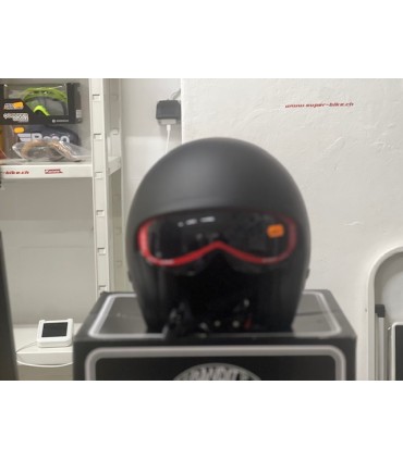 Helm jet LS2 Spitfire 2 noir matt