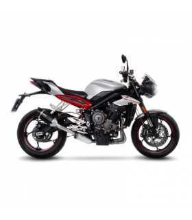 Scarico moto Leovince Triumph Street Triple 660 (2017-19) LV Pro Carbon Slip-On Endcap Carbon