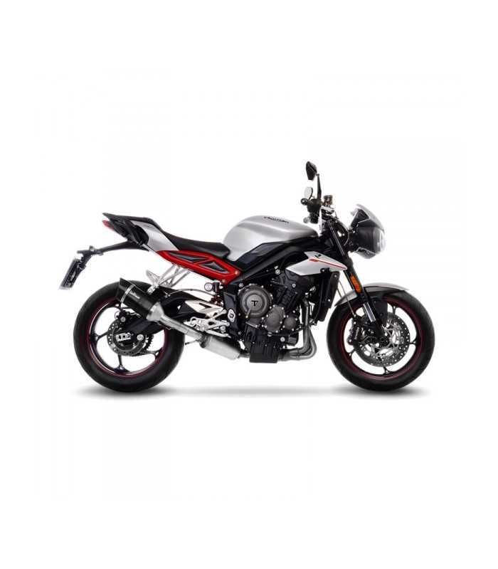 Leovince Triumph Street Triple 660 (2017-19) LV Pro Carbon Slip-On Endcap Carbon