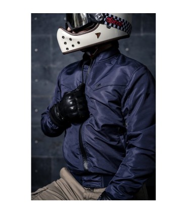 Jacke By City Bomber blau