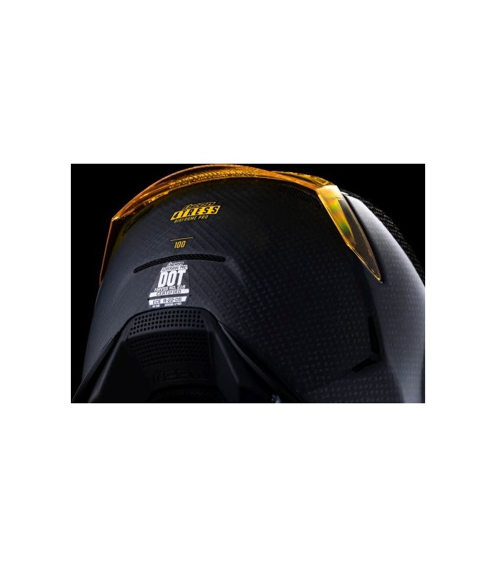 Casque Airframe Pro Carbon 4TRESS noir or