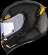 Helm Icon Airframe Pro Carbon 4TRESS schwarz gold