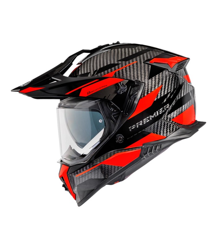 Premier Discovery Carbon EA 2 red helmet